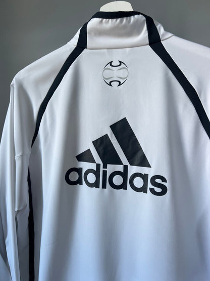 Real Madrid Teamgeist Jacket 2006 x 2021 White Soccer Adidas HA2537 Mens Size M