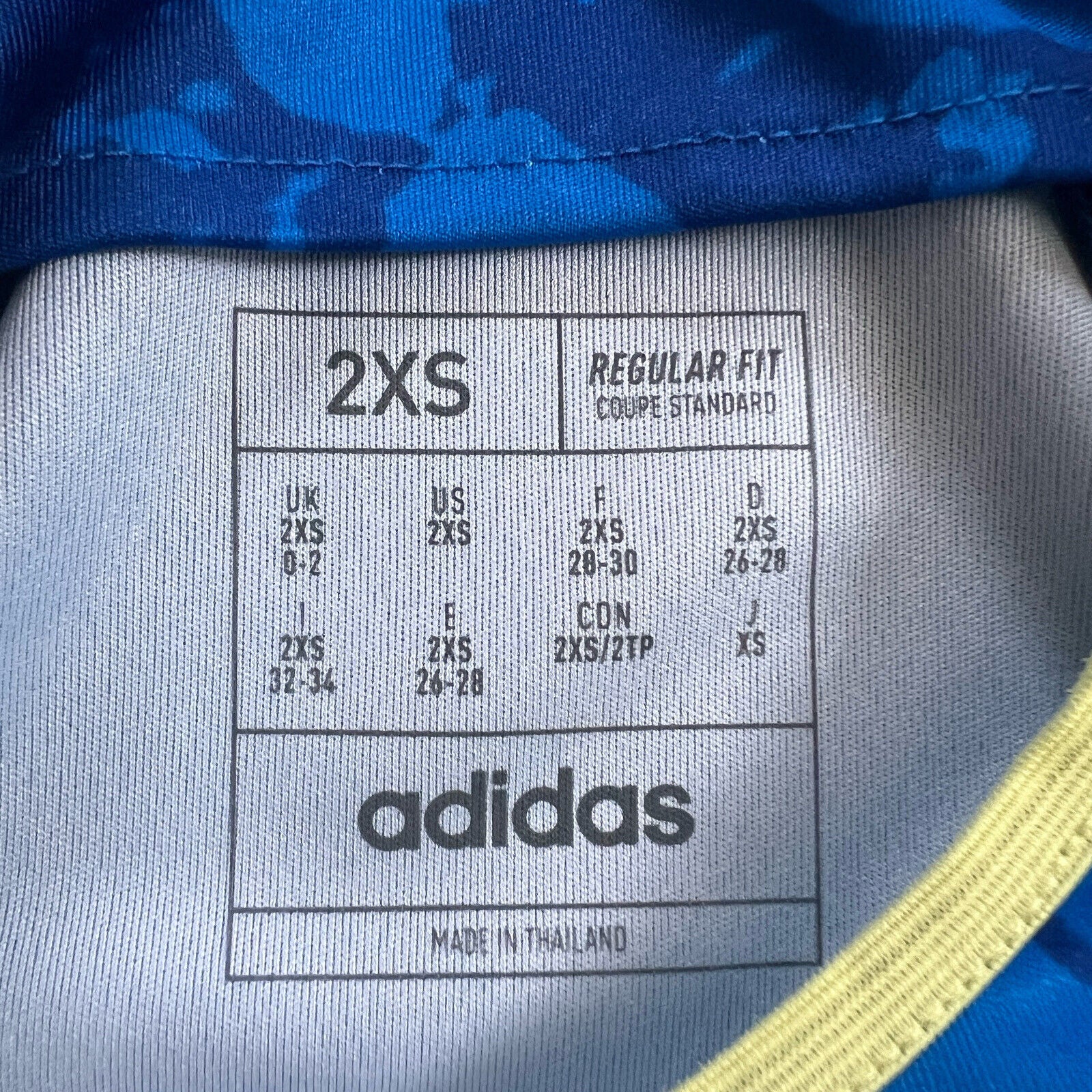 Sweden Jersey Team 2023 Away Womens Soccer Football Shirt HT7142 Adidas Size 2XS