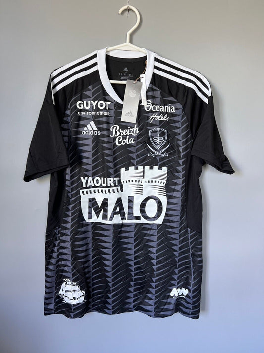 Stade Brestois Brest 29 Jersey 22/23 Third Mens Soccer Shirt Adidas Size M