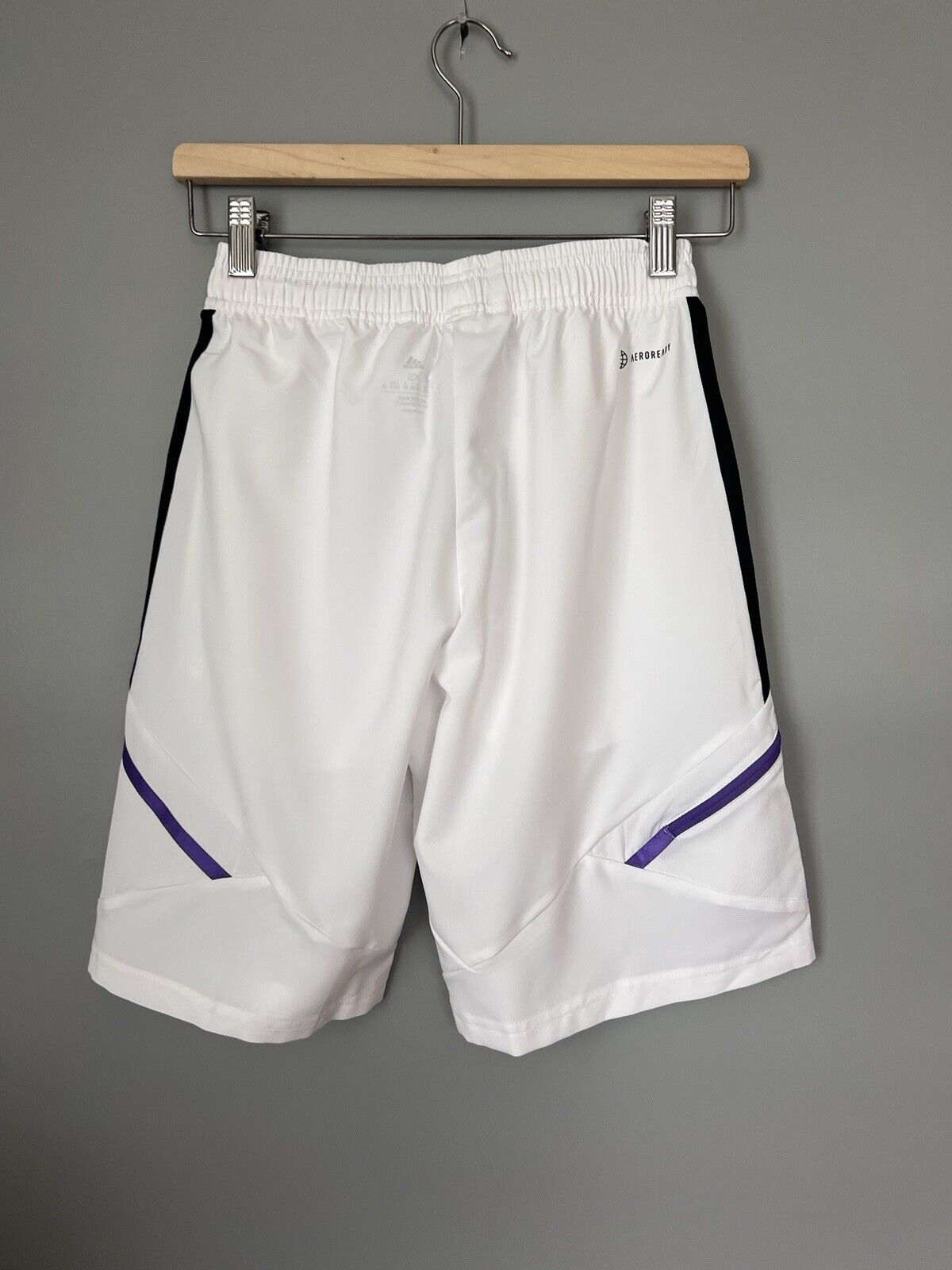 Real Madrid Shorts Downtime Soccer Football HG4029 Adidas Mens Size XS