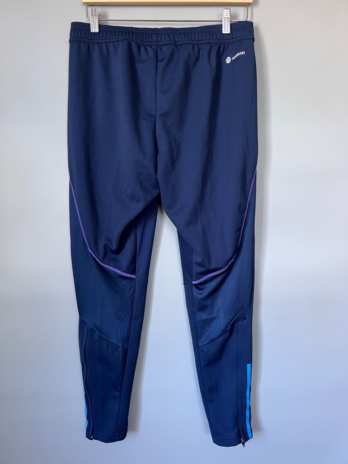Argentina Tiro 23 Training Pants Blue Football Soccer Adidas HF3914 Mens Size M