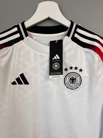 Germany Jersey 2024 Home Soccer Football Adidas DFB IP6130 Boys Size L