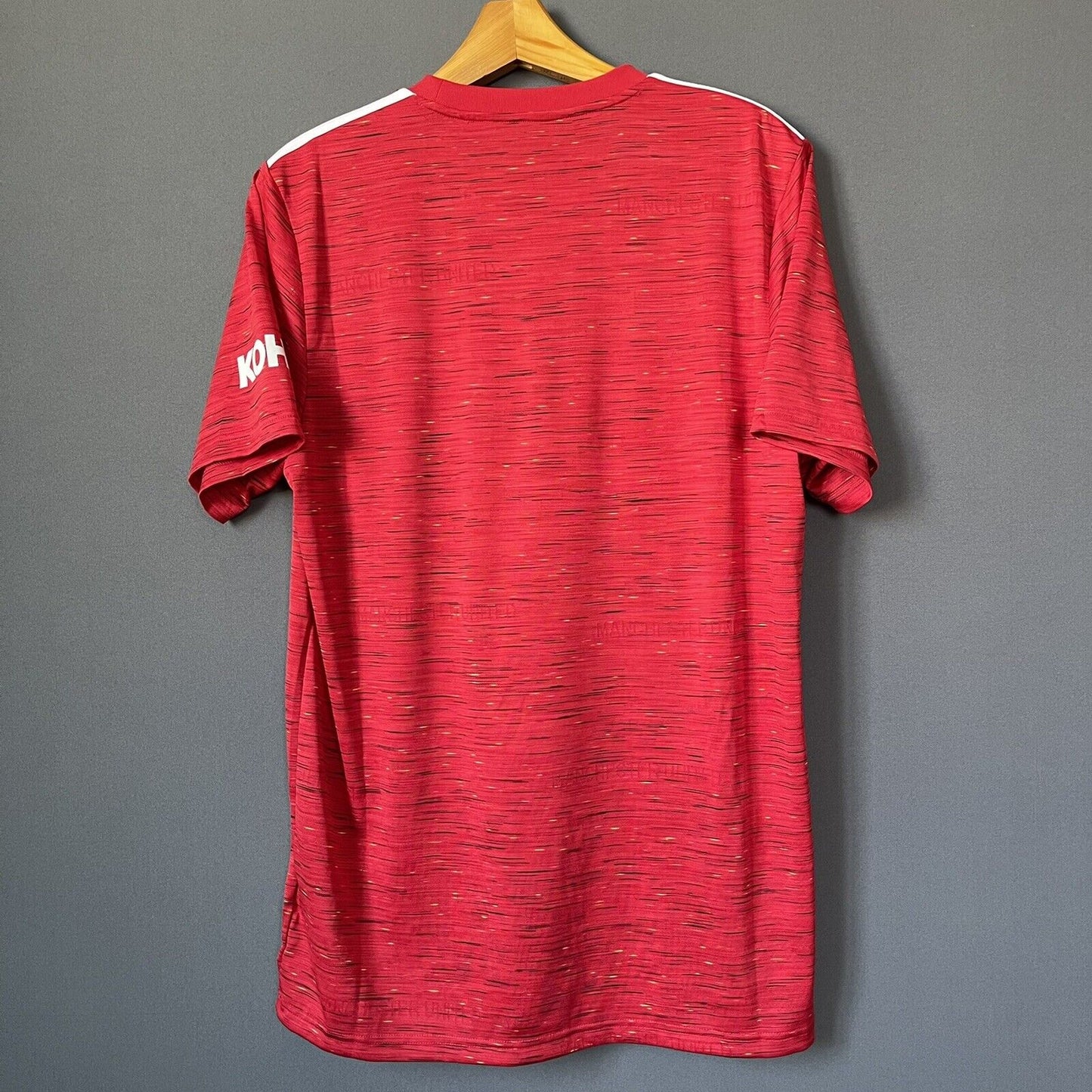 [GC7958] Manchester United Jersey 2020/21 Home Large Football Shirt Adidas