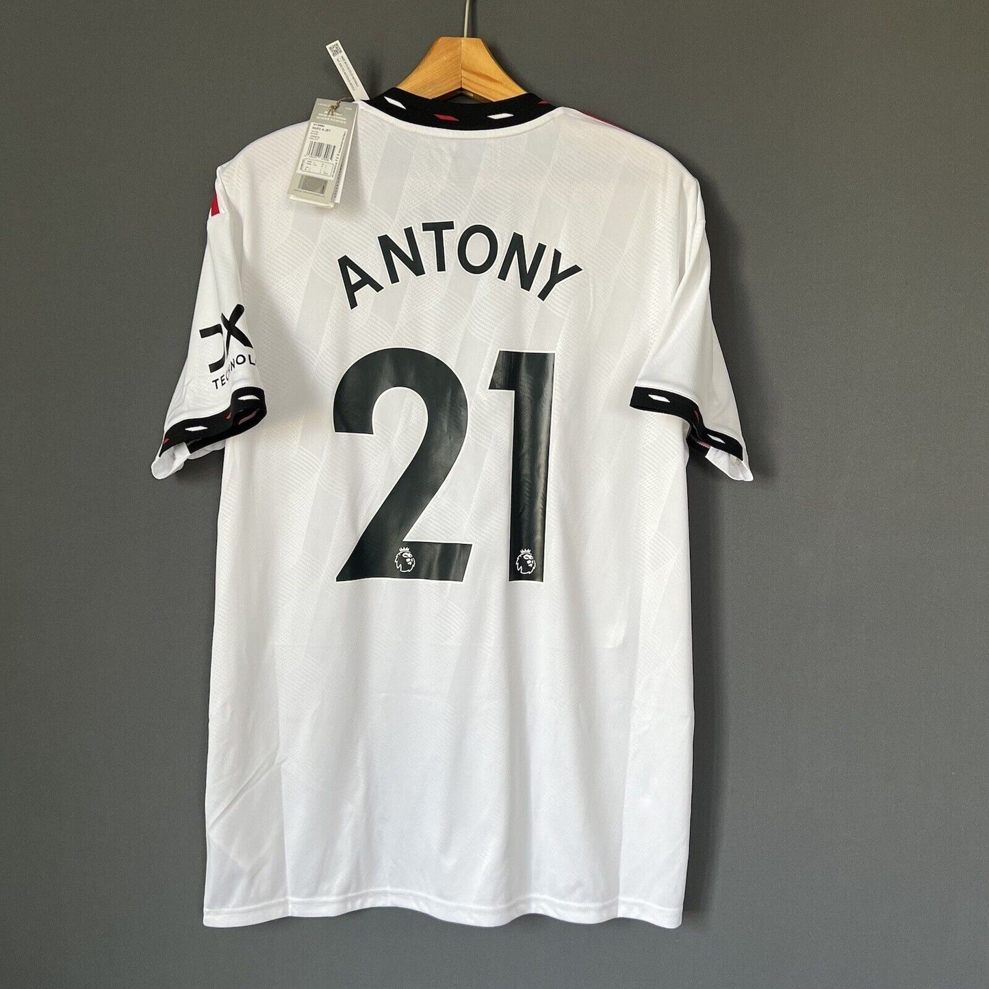 Antony Manchester United Jersey 2022/23 Away  Adidas H13880 Football Shirt Large