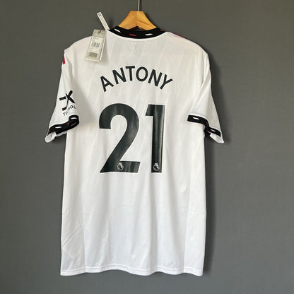 Antony Manchester United Jersey 2022/23 Away  Adidas H13880 Football Shirt Large