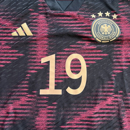 Sane Germany Jersey 2023 Away Authentic Size L Mens Football Shirt HF1695 Adidas