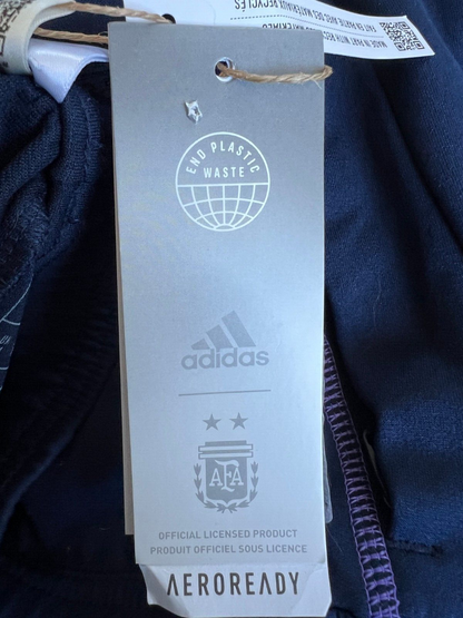 Argentina Tiro 23 Training Pants Blue Football Soccer Adidas HF3914 Mens Size M