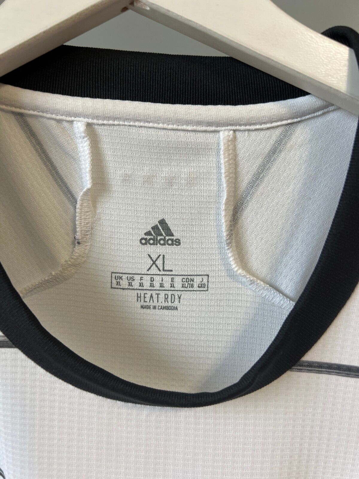 Germany Jersey 2020 Home Authentic Soccer Shirt Adidas EH6104 Mens Size XL