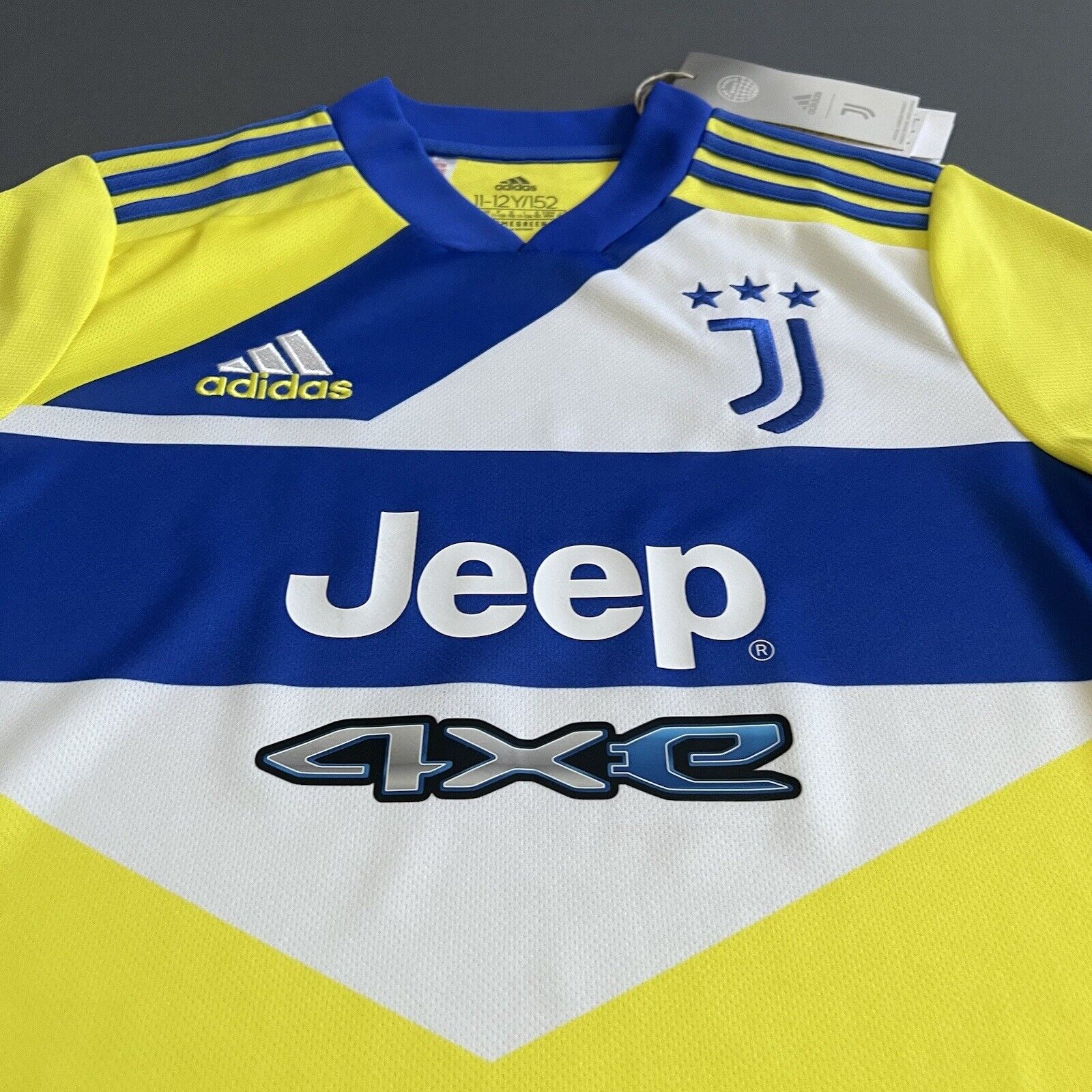 Juventus Jersey 2021 2022 Third Size M 11-12Y Boys Football Shirt Maillot Adidas
