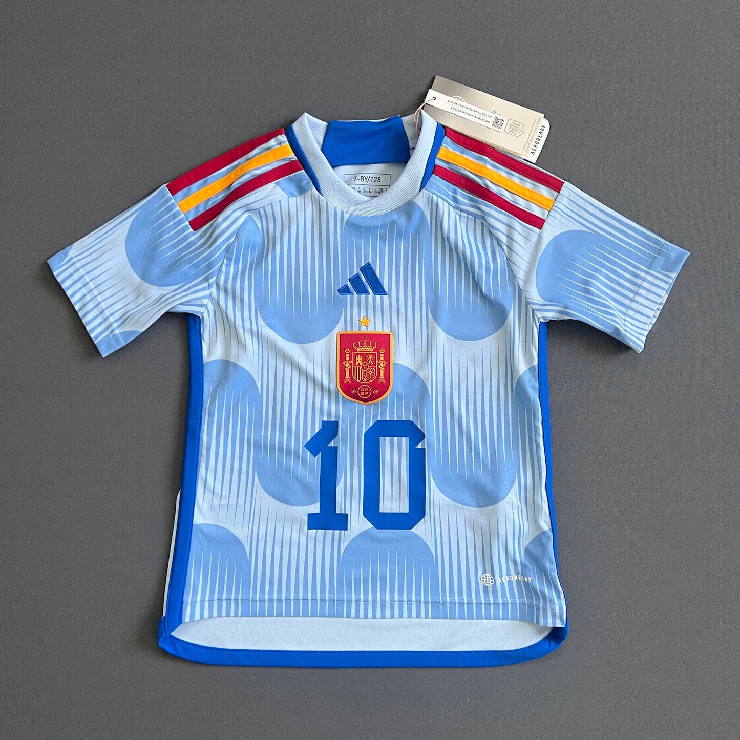 Spain Jersey 2022 2023 Away Size XS Boys Football Shirt Trikot Adidas