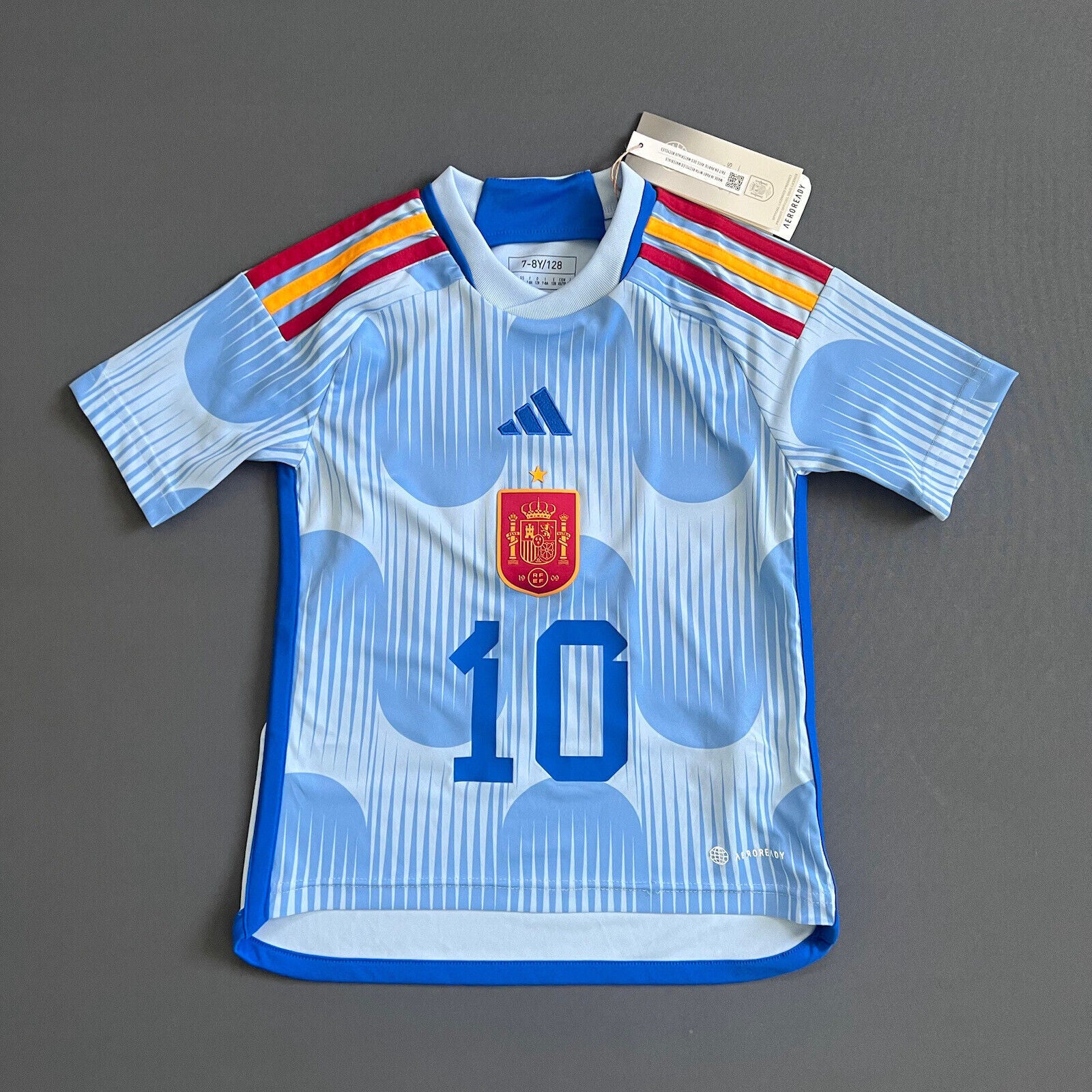 Spain Jersey 2022 2023 Away Size XS Boys Football Shirt Trikot Adidas