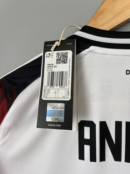 Andrich Germany Jersey 2024 Home Soccer Football Shirt Adidas IP8139 Mens Size L