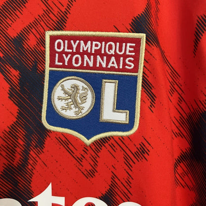 Olympique Lyon Jersey 22/23 Away Small Mens Soccer Shirt HC0967 Adidas
