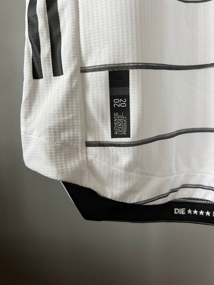 Germany Jersey 2020 Home Authentic Soccer Shirt Adidas EH6104 Mens Size S