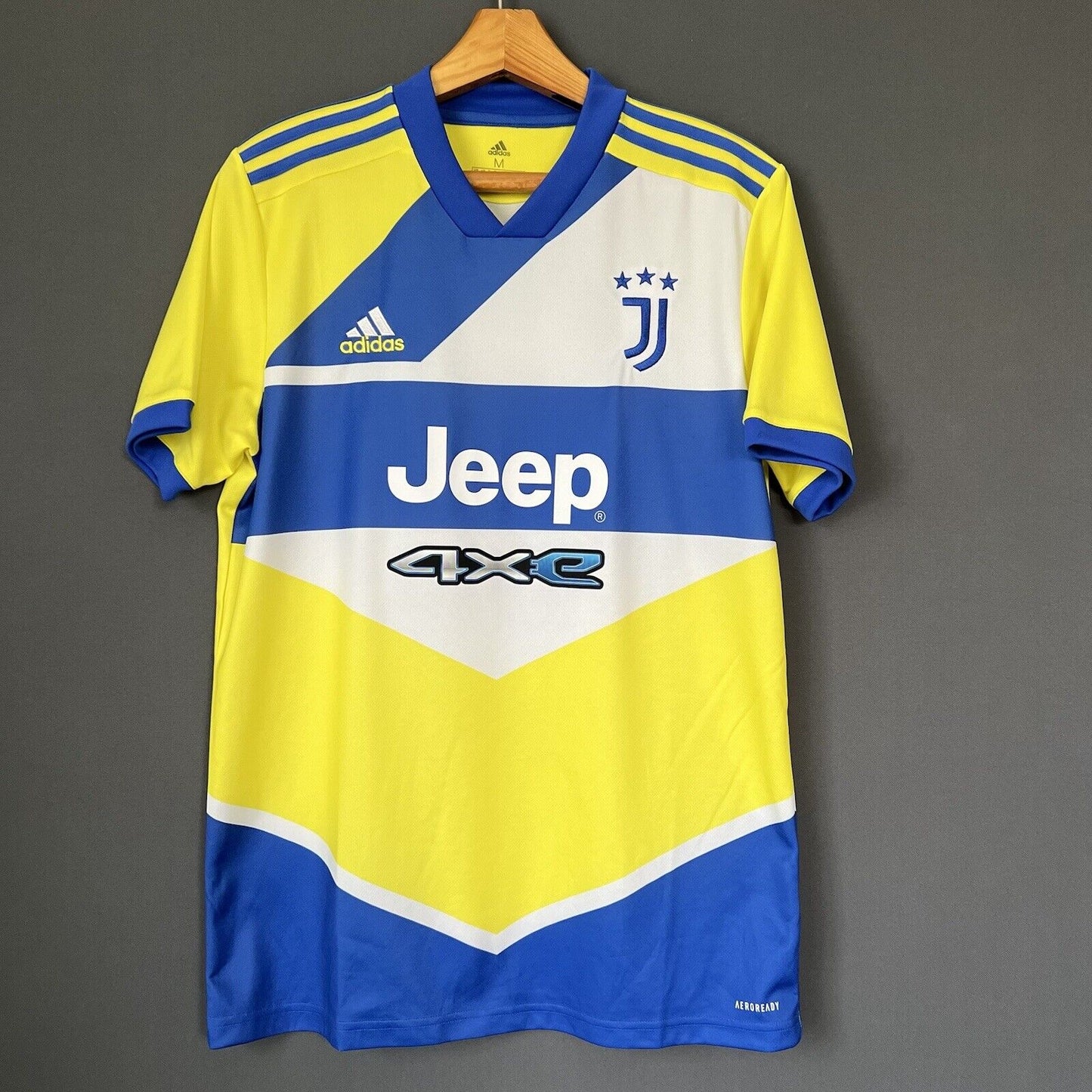 JUVENTUS JERSEY 2021-22 THIRD SIZE M MENS FOOTBALL SOCCER SHIRT ADIDAS GS1439