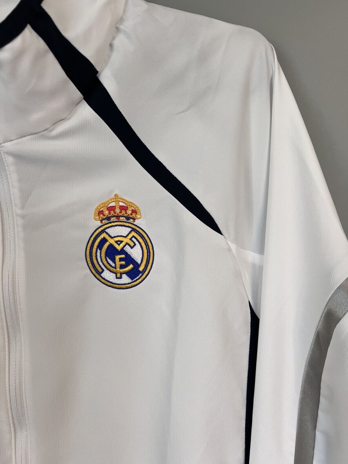 Real Madrid Teamgeist Jacket 2006 x 2021 White Soccer Mens Adidas HA2537 Size M