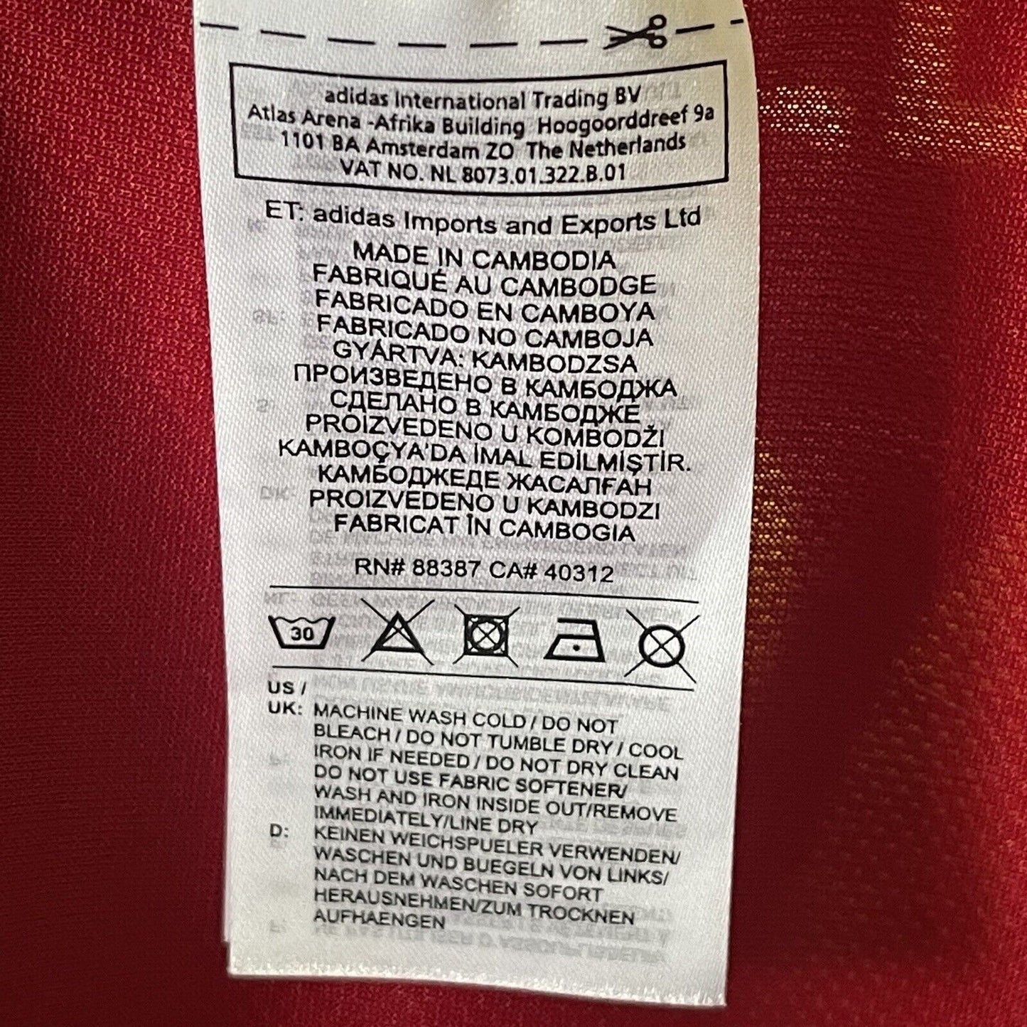 PEDRI SPAIN TEAM JERSEY 2021 HOME SIZE XL FOOTBALL SOCCER SHIRT ADIDAS [FR8361]