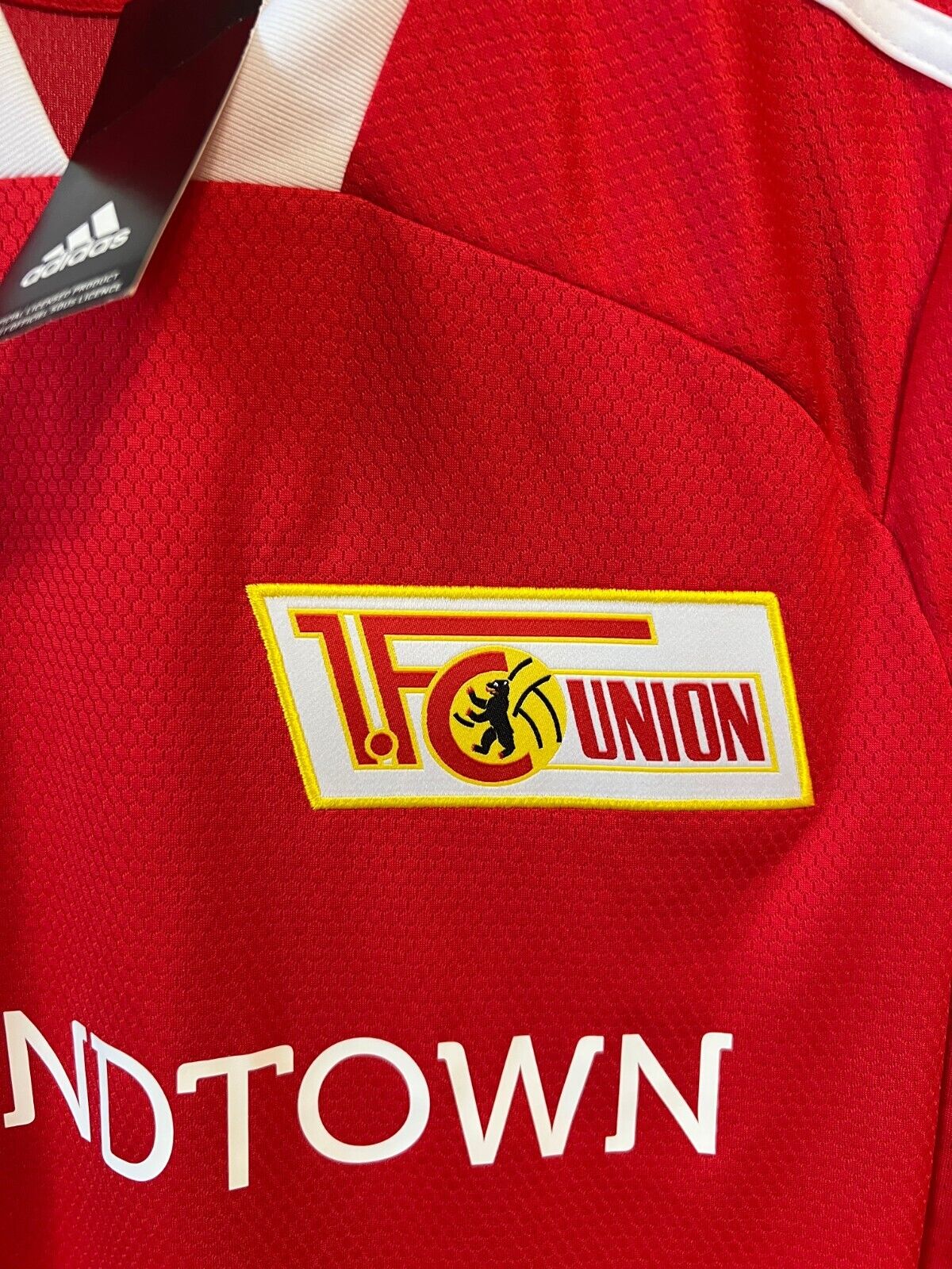 1. FC Union Berlin Jersey 20/21 Home Soccer Football Shirt Adidas Mens Size S