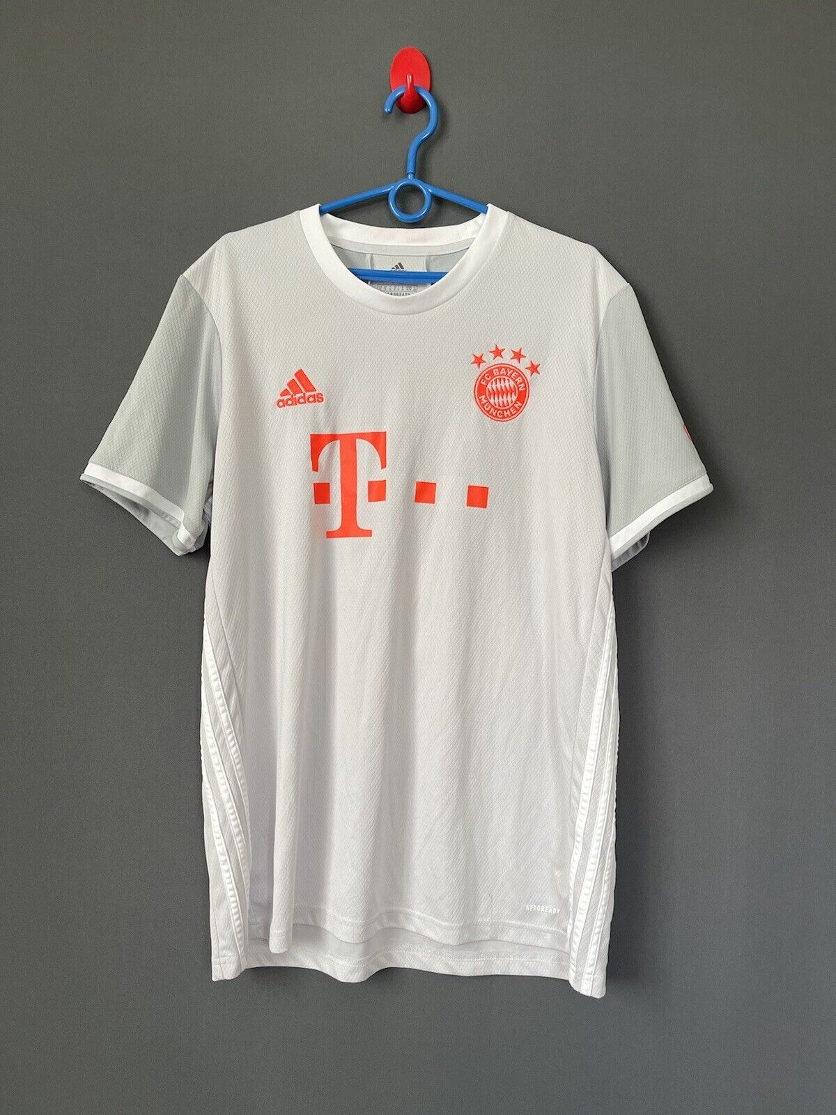 GE0583 Lewandowski Bayern Munich Jersey 2021 Away Size XL Football Trikot Adidas