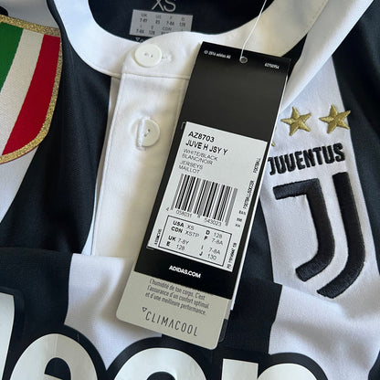 Dybala Juventus Jersey 2017-18 Home XS 7-8Y Boys Football Shirt Maillot Adidas