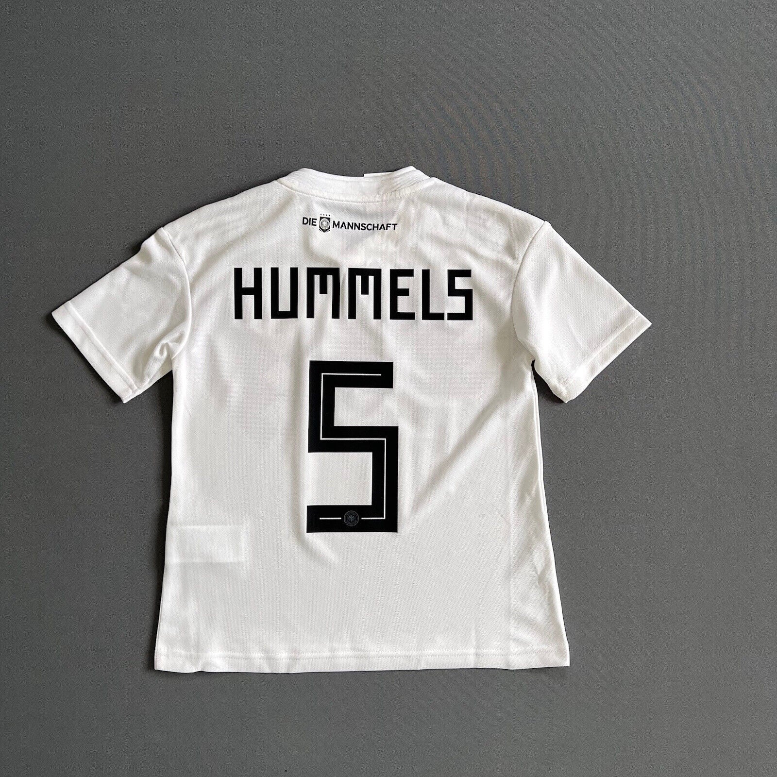 Hummels Germany Jersey 2018 2019 Home Football Shirt Trikot Adidas Boys Size XS