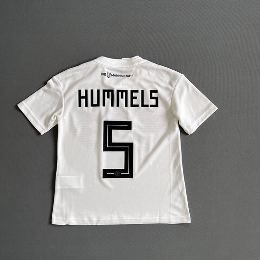 Hummels Germany Jersey 2018 2019 Home Football Shirt Trikot Adidas Boys Size XS
