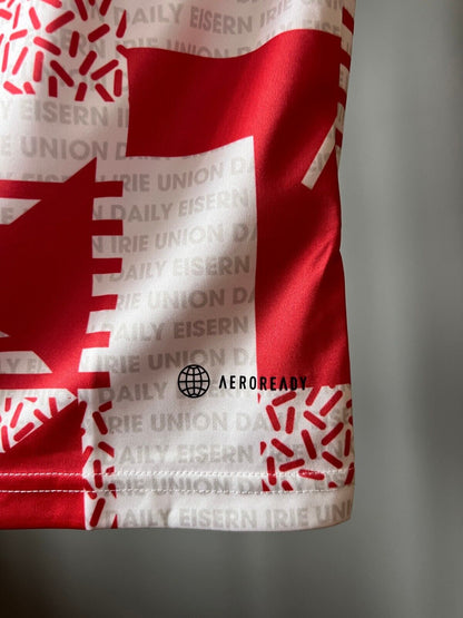 1. FC Union Berlin 22/23 Adidas Football Jersey - Men's Size S Fourth Kit