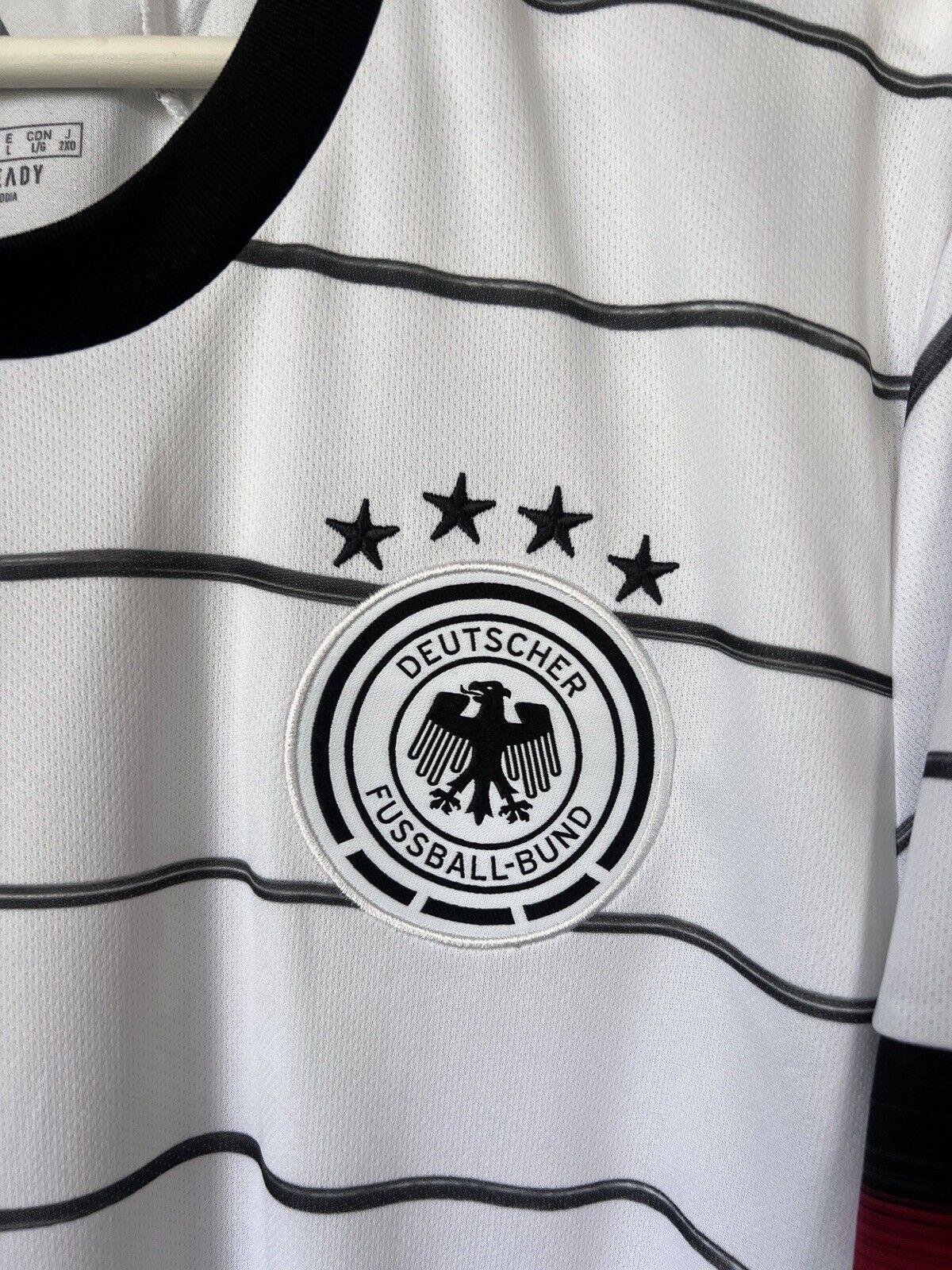 Germany Jersey 2020 Home Soccer Football Shirt Adidas EH6105 Mens Size L