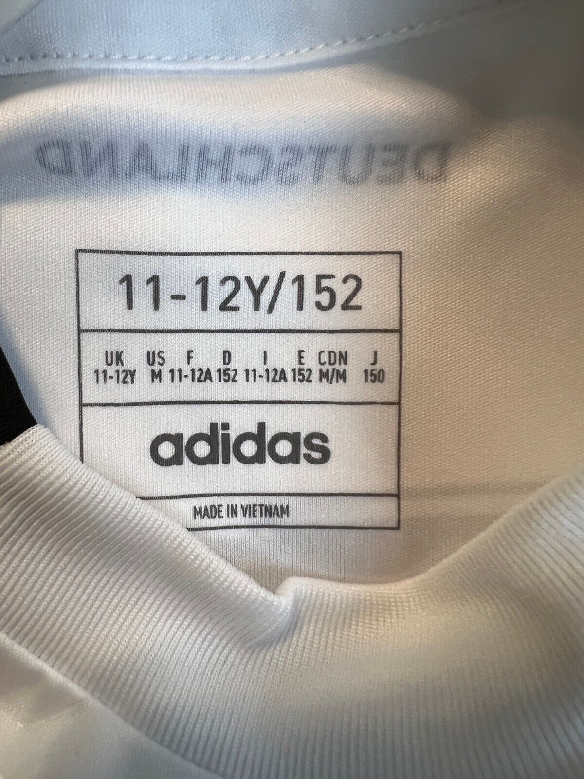 Undav Germany Jersey 2024 Home Soccer Football Adidas DFB IP6130 Boys Size M