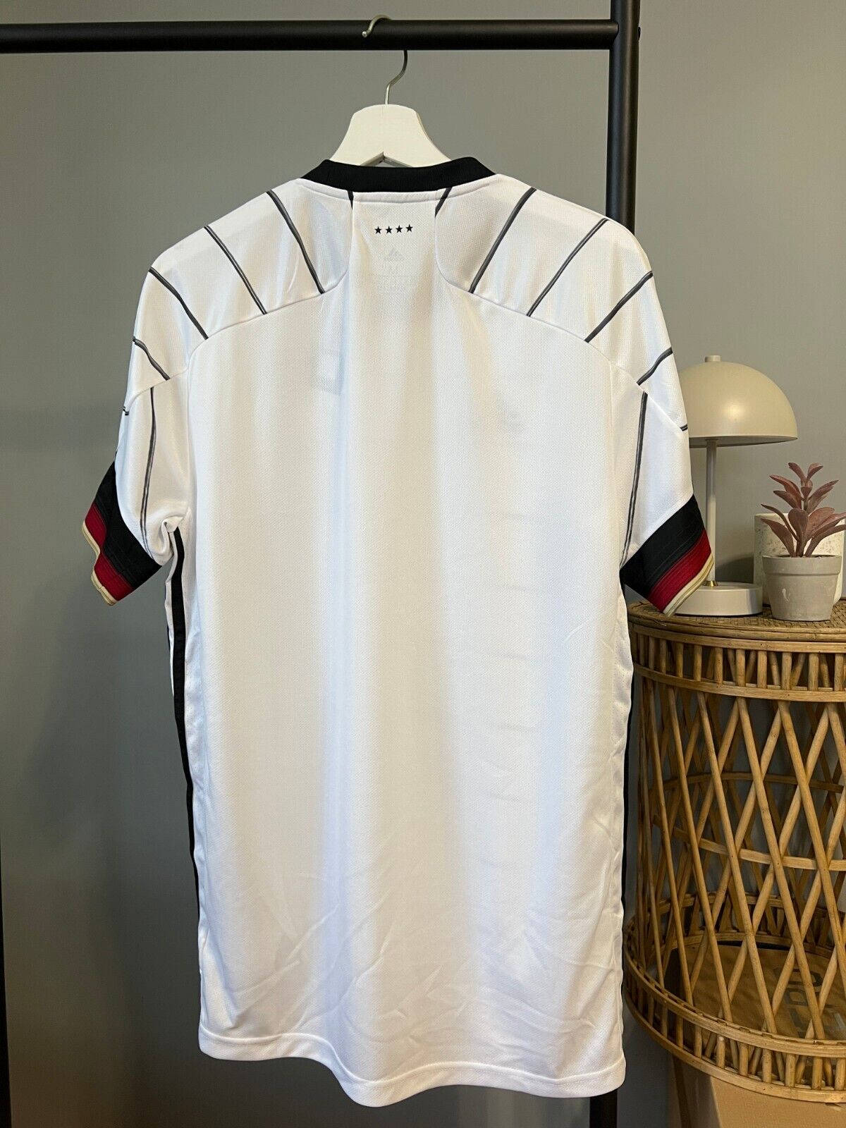 Germany Jersey 2020 Home Soccer Football Shirt Adidas EH6105 Men Size M