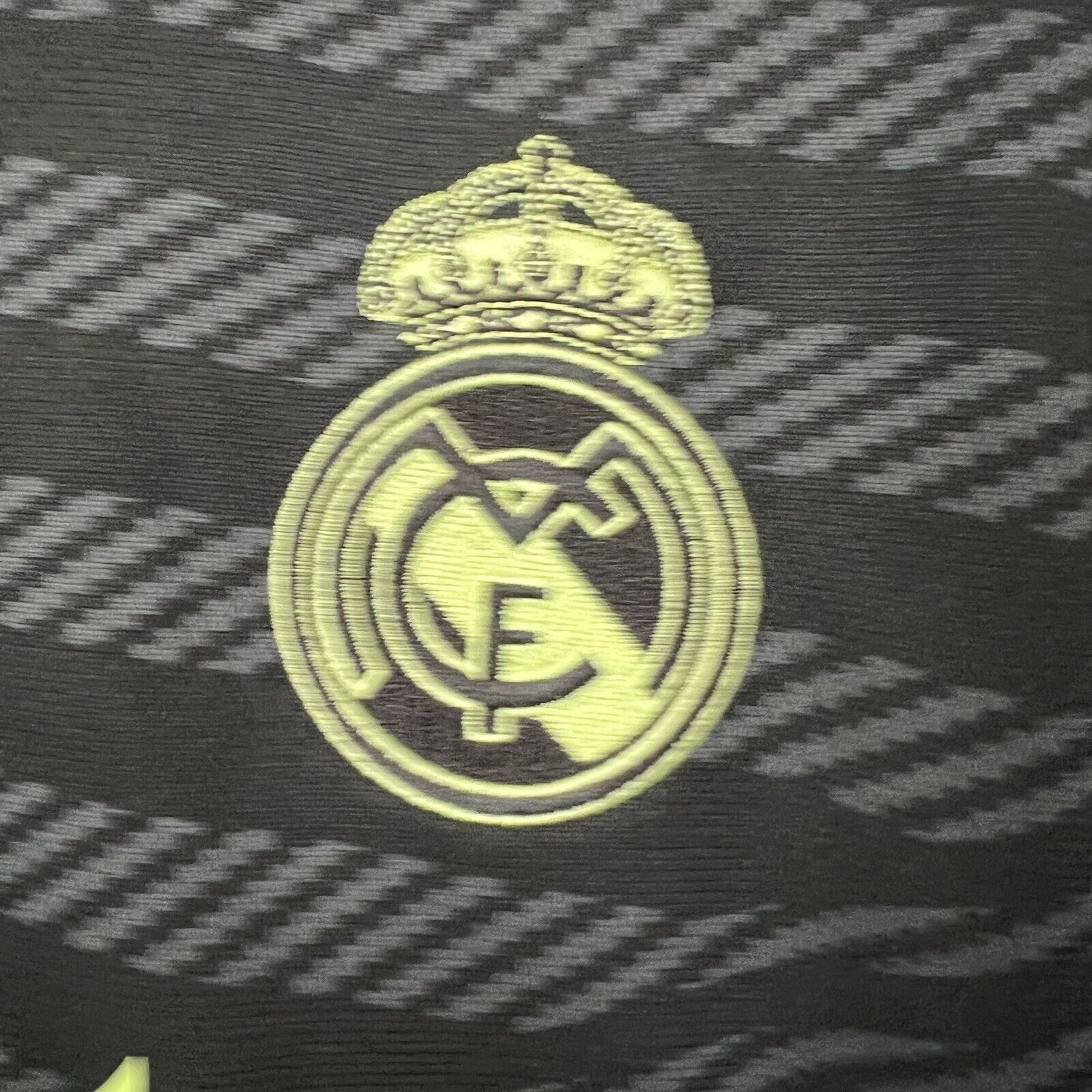 Vini Jr Real Madrid Jersey 2022-2023 Third Sz M Mens Soccer Shirt HI1656 Adidas