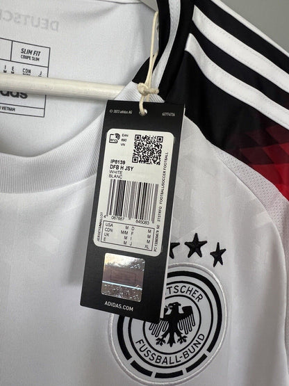 Germany Jersey Euro 2024 Home Soccer Football Shirt Adidas IP8139 Mens Size M