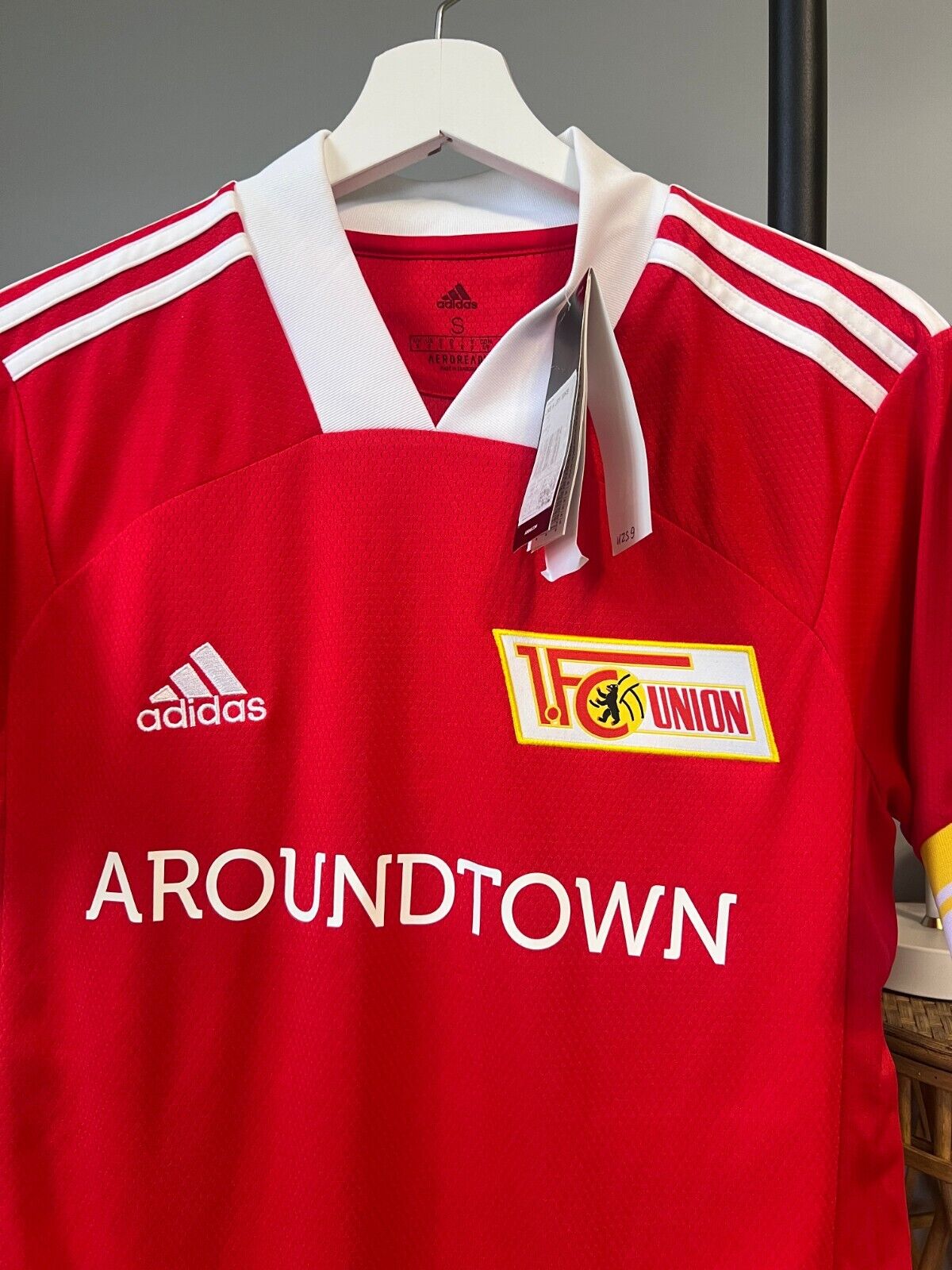 1. FC Union Berlin Jersey 20/21 Home Soccer Football Shirt Adidas Mens Size S