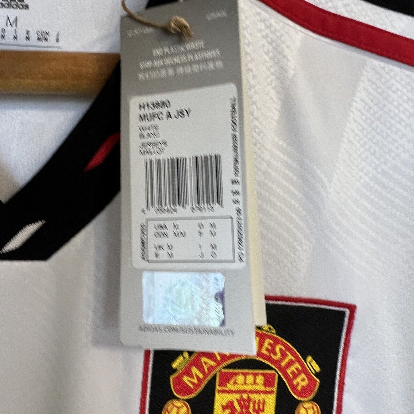 Sancho Manchester United Jersey 2023 Away Adidas H13880 Football Shirt Medium