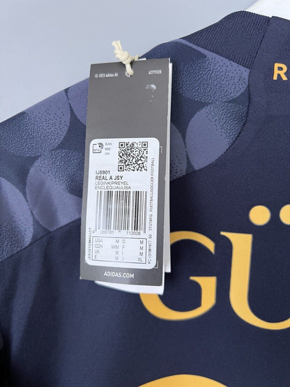 Guler Real Madrid Jersey 23/24 Away Soccer Shirt IJ5901 Adidas Mens Size M