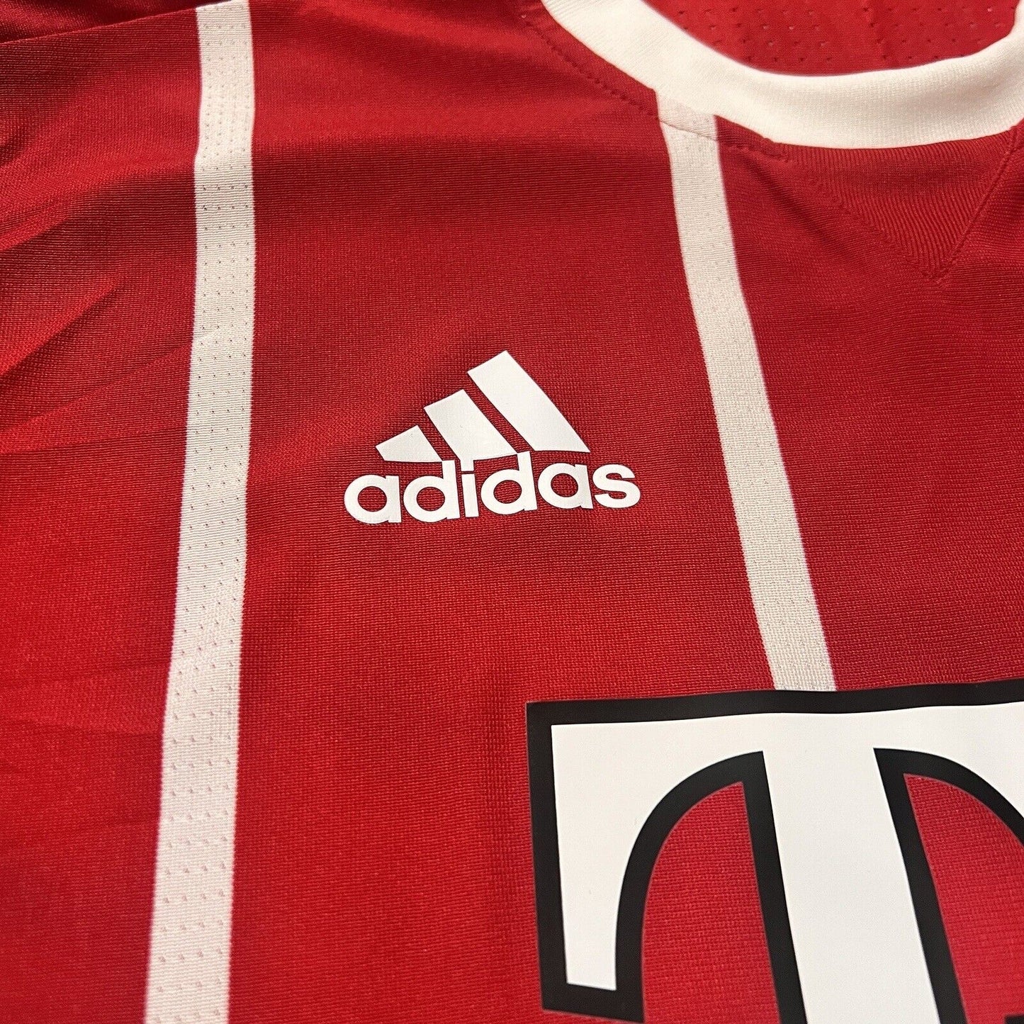 Bayern Munich Jersey 2017/18 Home Match Worn Mens Size 7 Football Shirt Adidas