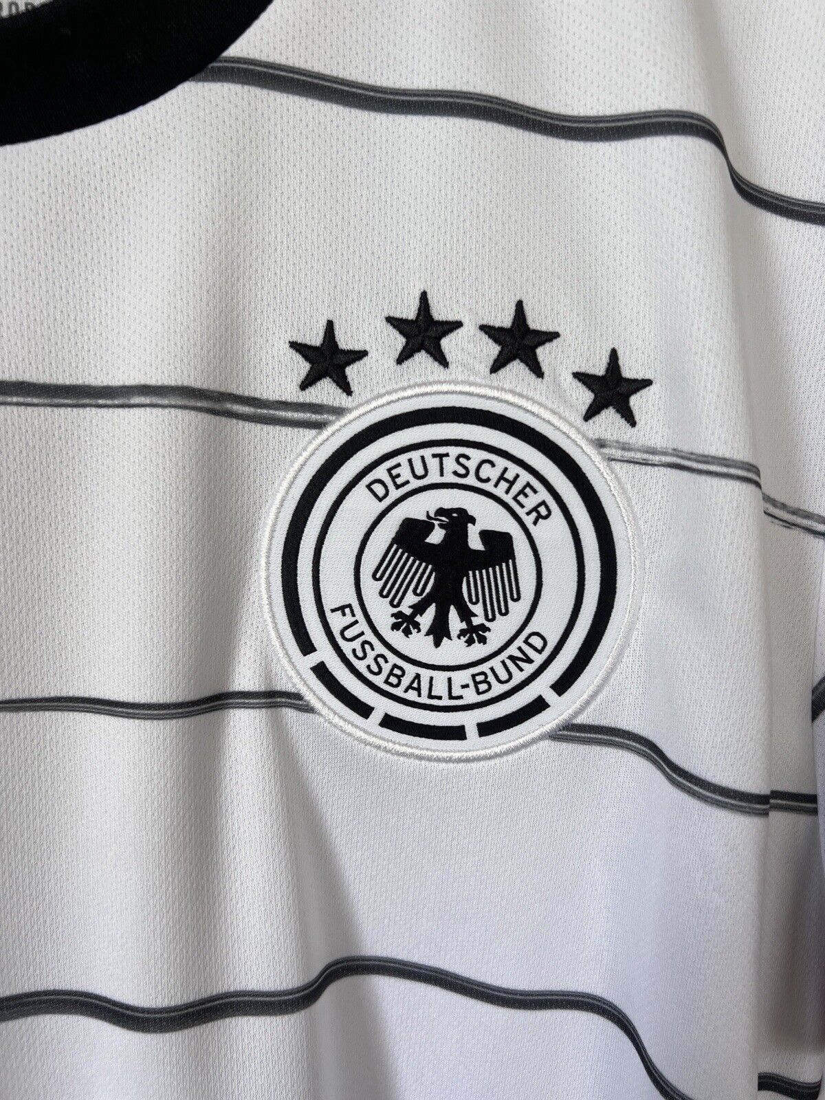 Germany Jersey 2020 Home Soccer Football Shirt Adidas EH6105 Mens Size L