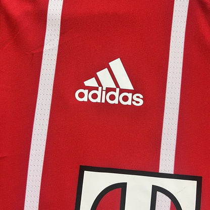 Bayern Munich Jersey 2017/18 Home Match Worn Mens Size 7 Football Shirt Adidas