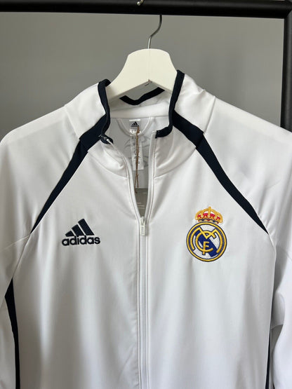 Real Madrid Teamgeist Jacket 2006 x 2021 White Soccer Adidas HA2537 Mens Size M