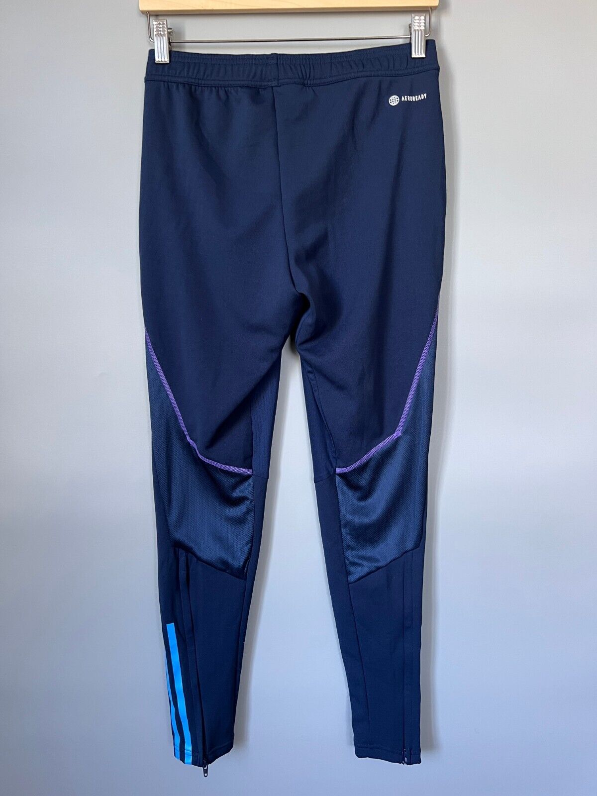 Argentina Tiro 23 Training Pants Blue Football Soccer Adidas HF3914 Mens Size XS