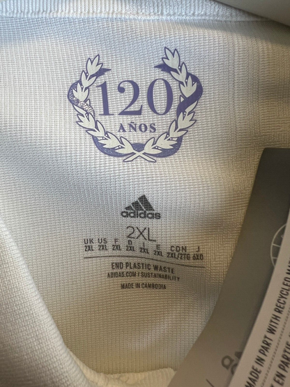 Real Madrid Jersey 22/23 Home Authentic Soccer Shirt HF0292 Adidas Mens Size XXL
