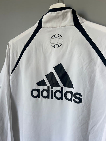 Real Madrid Jacket Teamgeist 2006x2021 White Soccer Adidas HA2537 Mens Size M