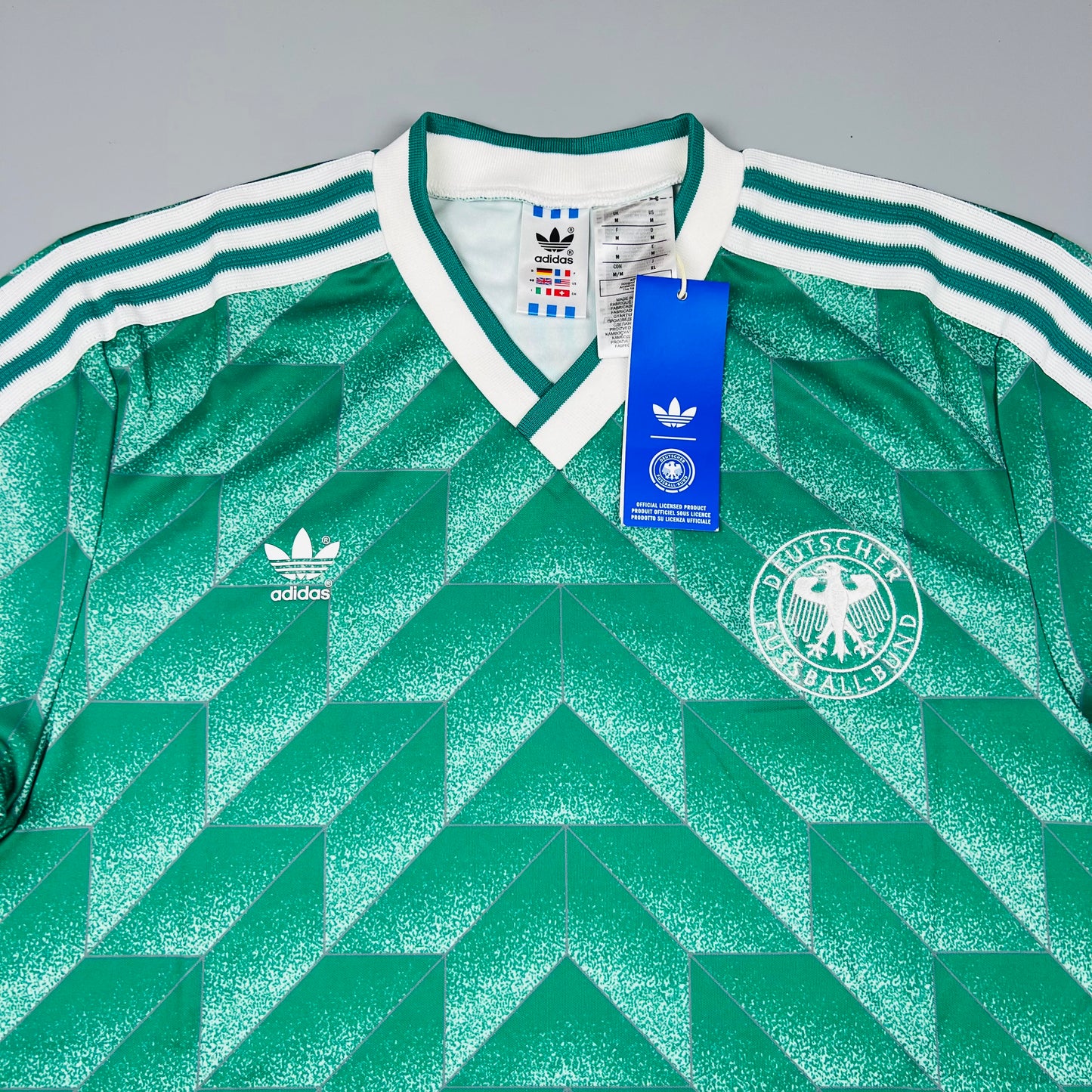 1990 Germany adidas Originals Reissue Away Jersey