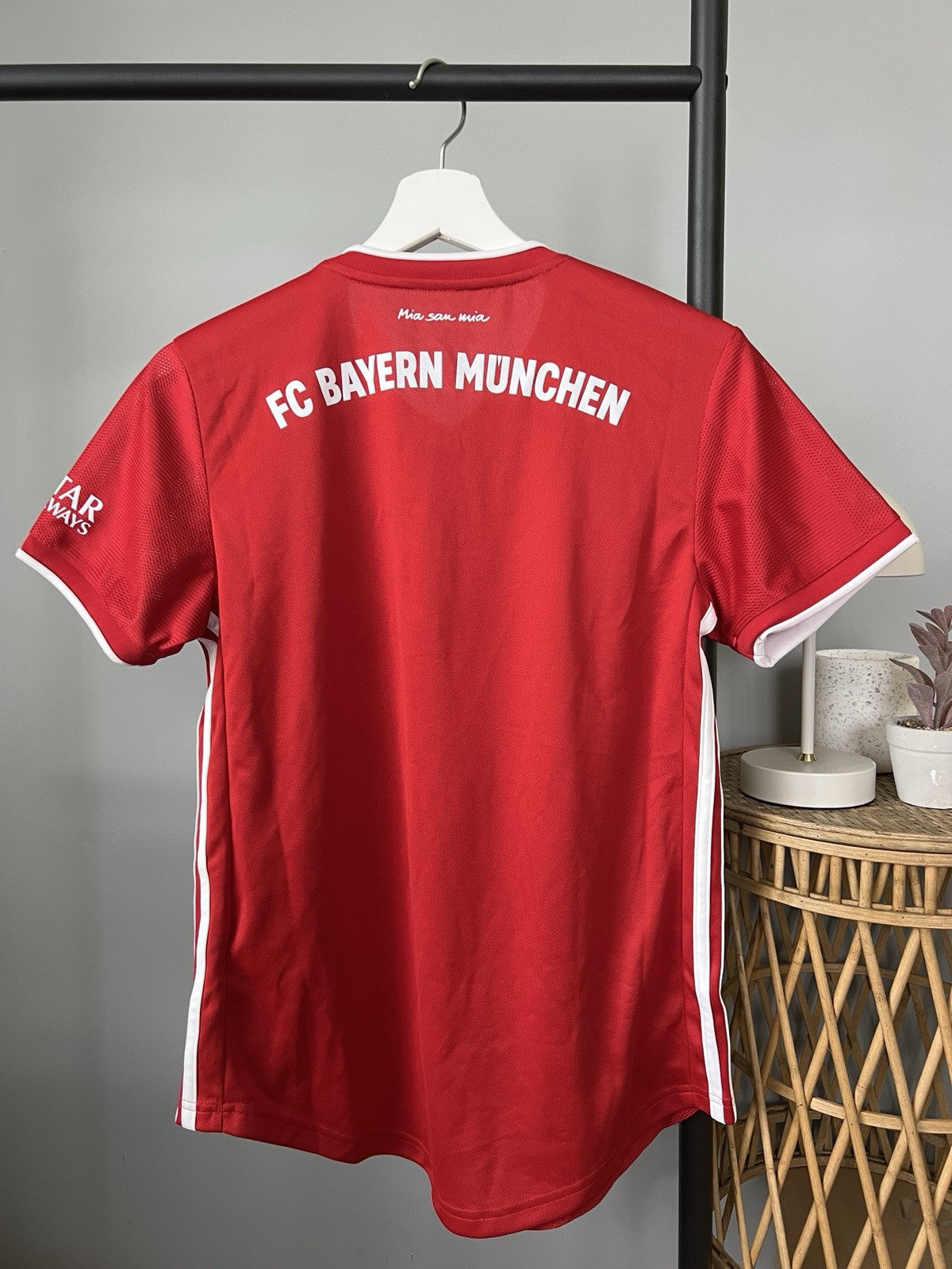 Bayern Munich Jersey 20/21 Home Soccer Shirt Adidas FI6198 Womens Size M