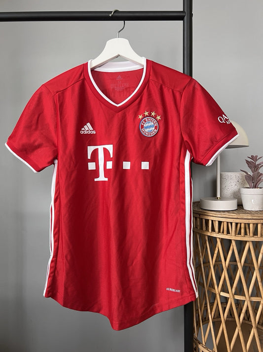 Bayern Munich Jersey 20/21 Home Soccer Shirt Adidas FI6198 Womens Size M